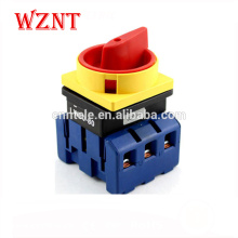 LW30-80 series 440V 80A waterproof motorized rotary cam switch with protective box